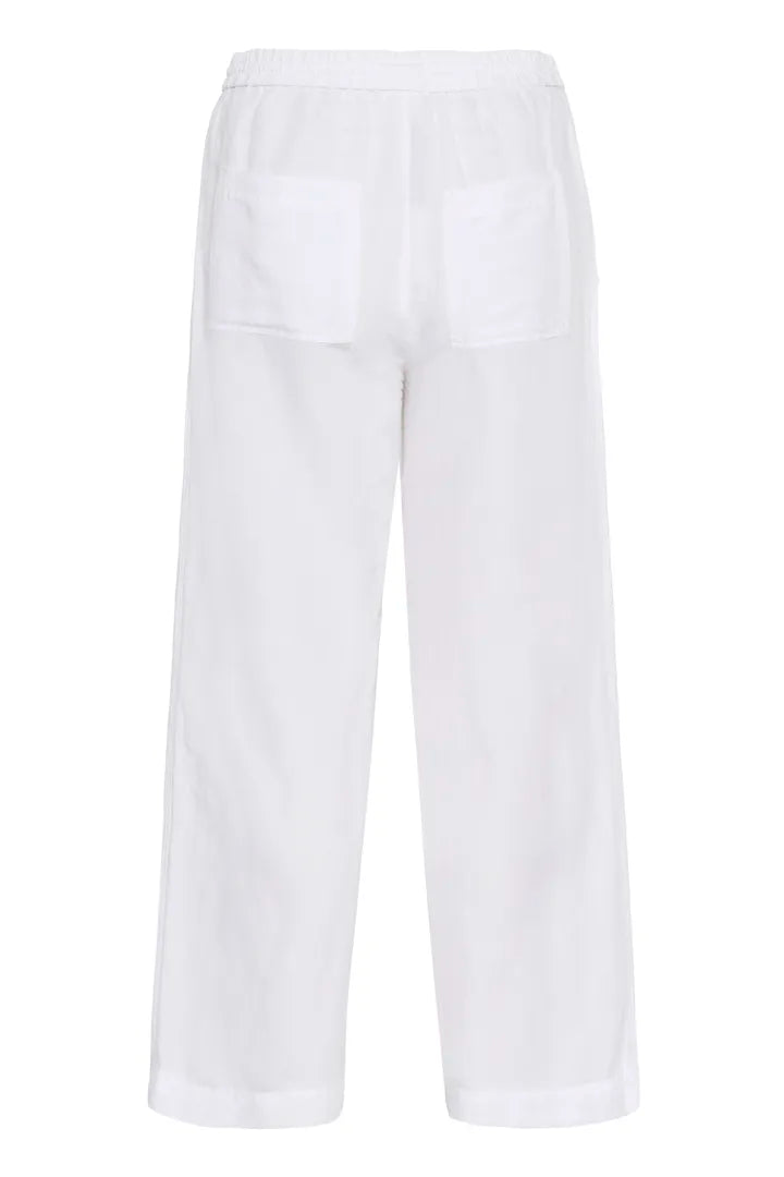 Eniola Bright White Troussers