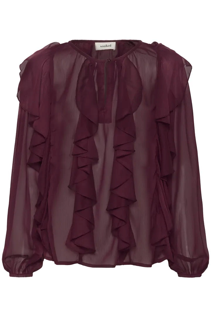 Harietta Frill Blouse