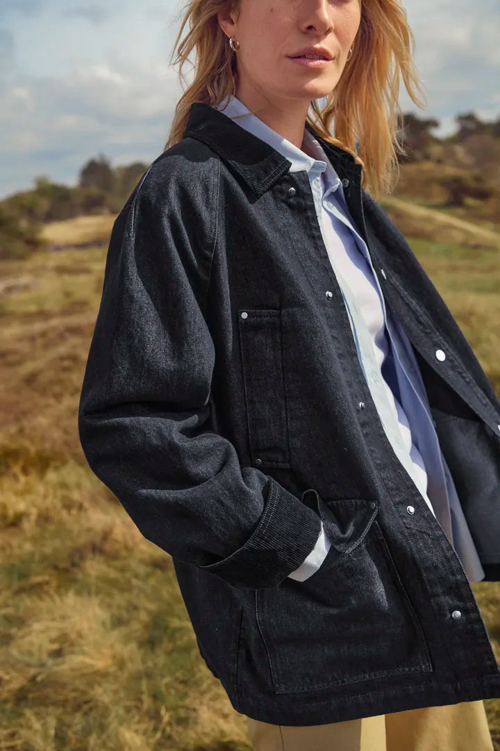 Ydun Rinse Blue Denim Jacket