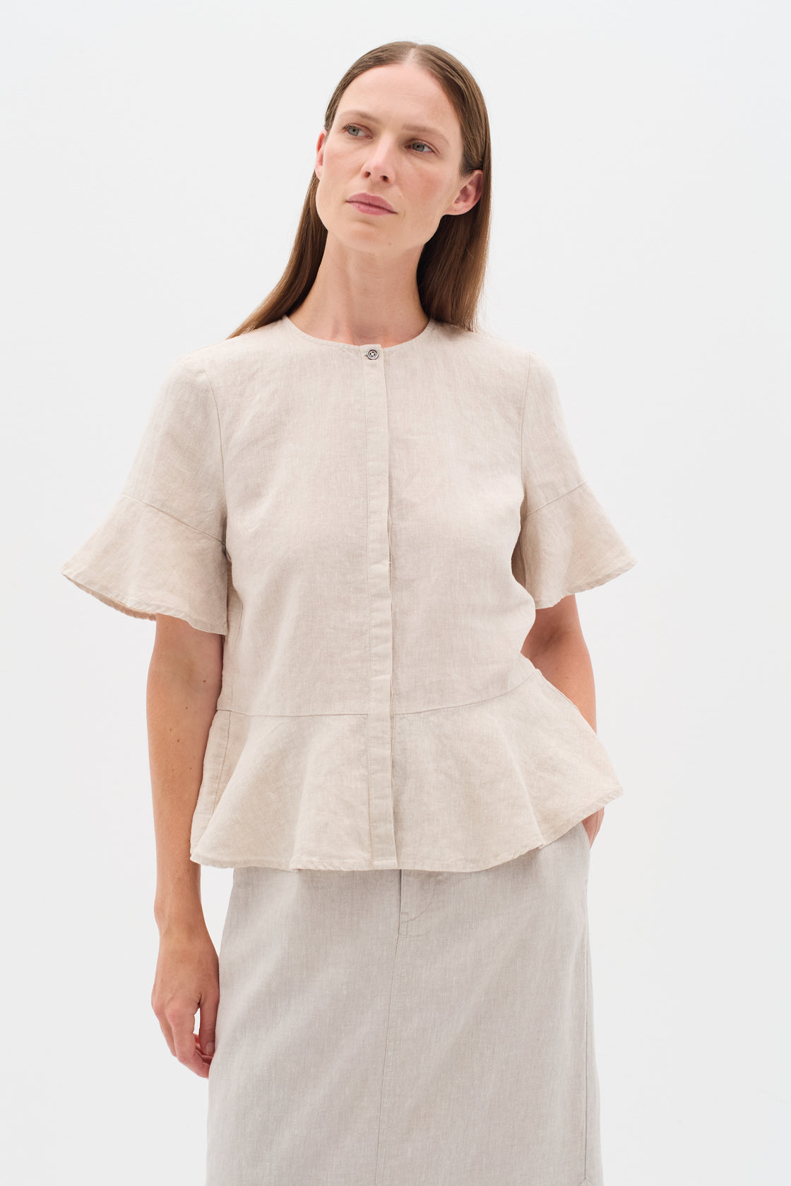 Rigitta Linen Blouse