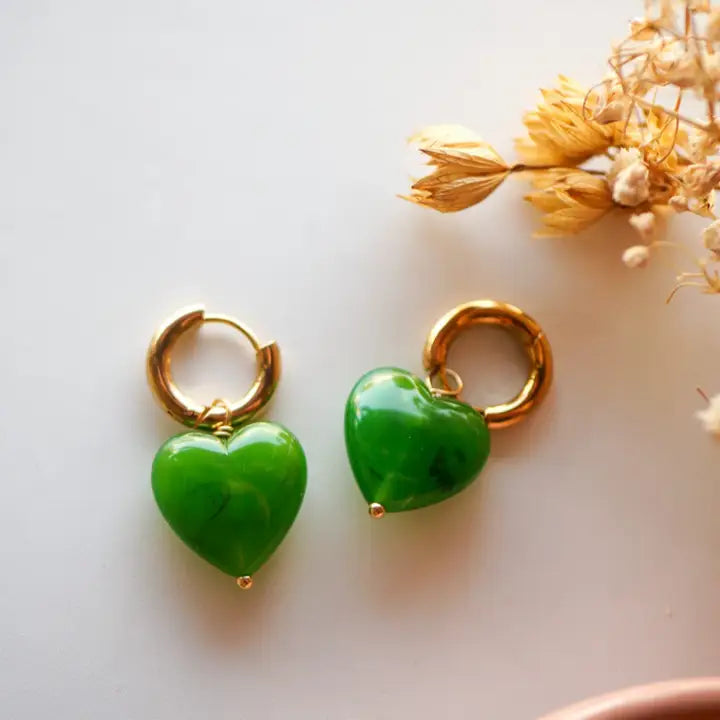 Azeria Charlie Heart Earring