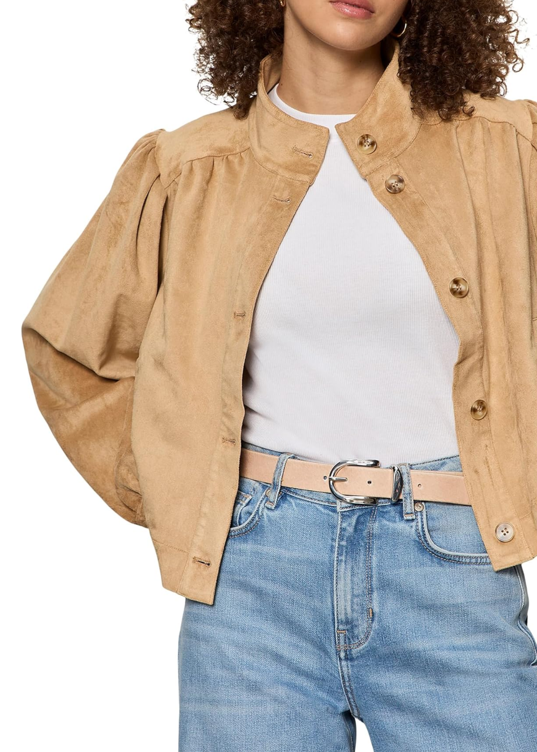Charlotte Suede Jacket