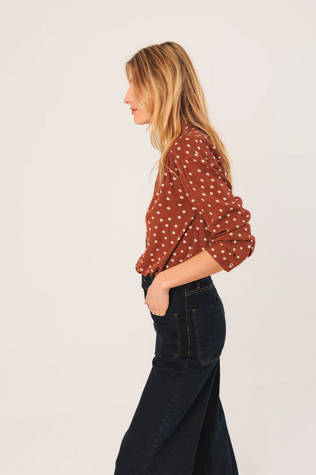 Bea Polka Dot Blouse