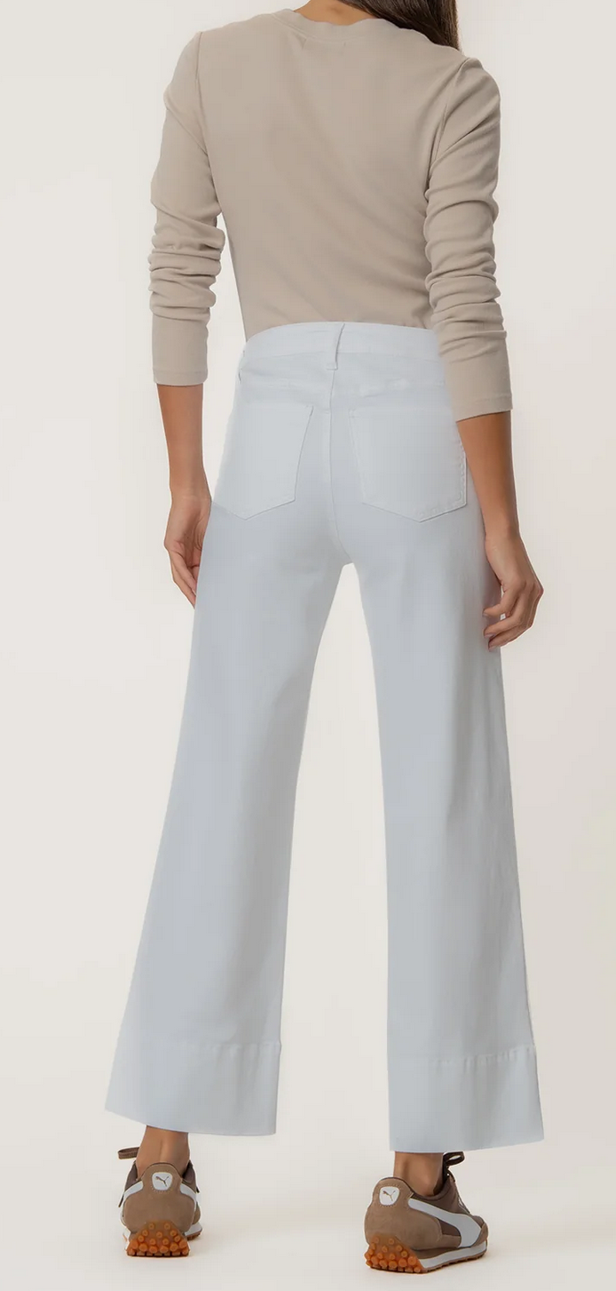 Meg High Rise Optic White