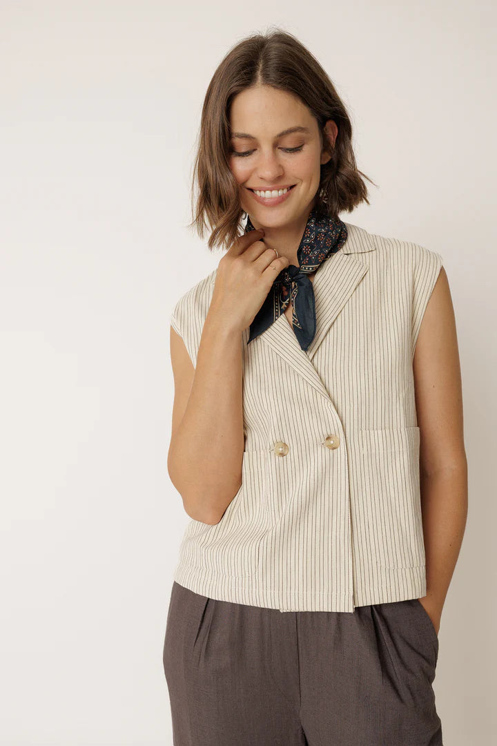 Block Print Hankerchief